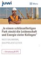 Mobile Screenshot of juwi.de